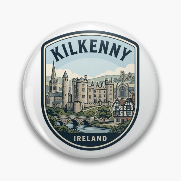 Item preview, Vintage Kilkenny Ireland Travel Emblem designed and sold by k3rstman1.