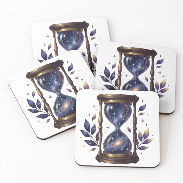 Item preview, Mystical Galaxy Hourglass Celestial Magic designed and sold by ilyasartist.