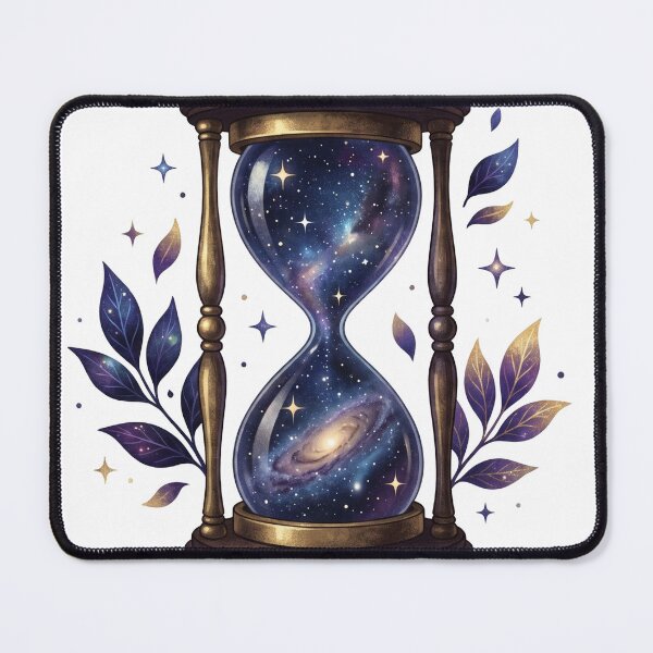 Item preview, Mystical Galaxy Hourglass Celestial Magic designed and sold by ilyasartist.