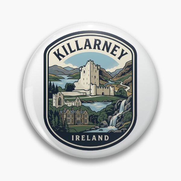 Item preview, Killarney Ireland Vintage Travel Emblem designed and sold by k3rstman1.