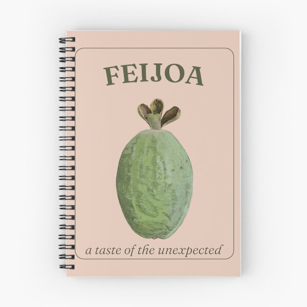 Item preview, Feijoa Botanical Illustration – Pineapple Guava Exotic Fruit Art designed and sold by AgnieshkaSiwek.