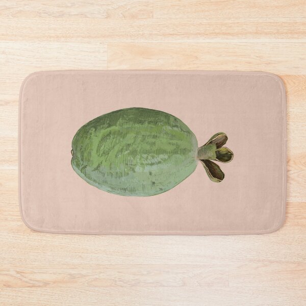 Item preview, Feijoa Botanical Illustration – Pineapple Guava Exotic Fruit Art designed and sold by AgnieshkaSiwek.