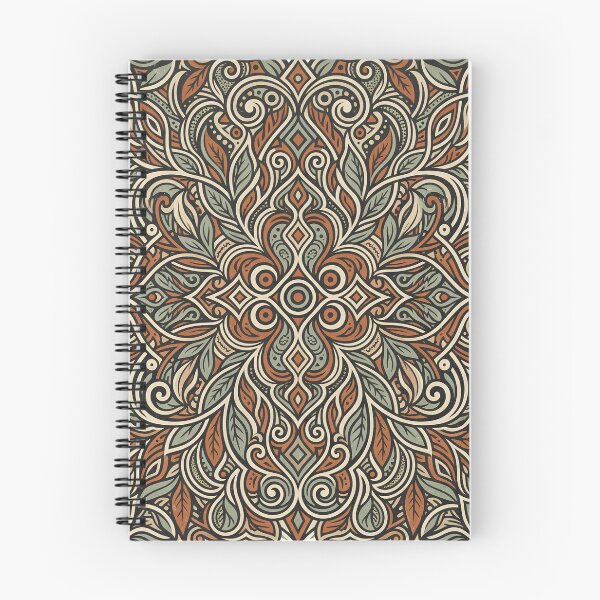 Item preview, Vintage Botanical Mandala – Ornate Folk Art Pattern designed and sold by Origamoart.