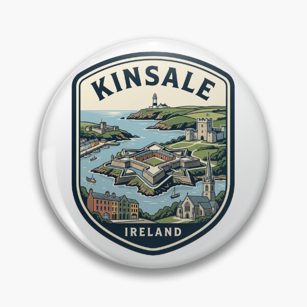Item preview, Kinsale Ireland Vintage Travel Emblem designed and sold by k3rstman1.