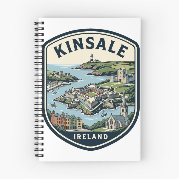 Item preview, Kinsale Ireland Vintage Travel Emblem designed and sold by k3rstman1.