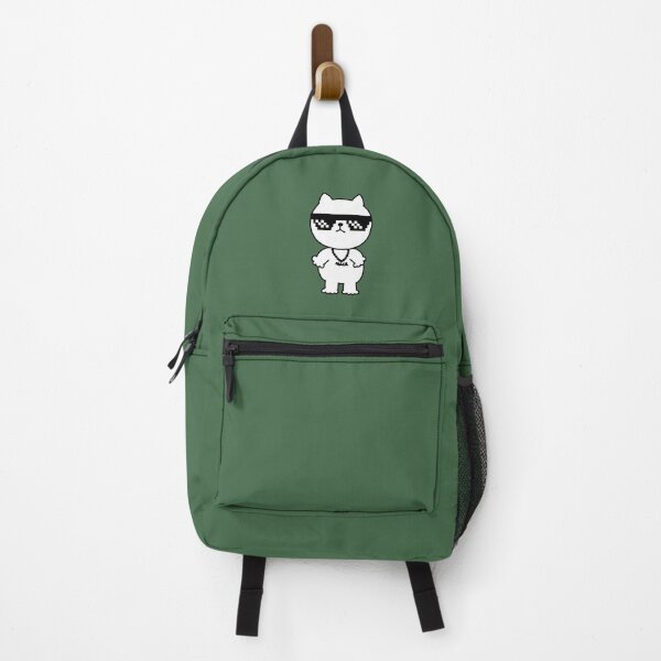 Item preview, a Cat with pixel sunglasses designed and sold by superbaechoo.