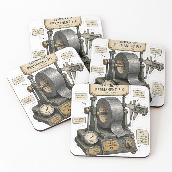 Item preview, Temporary Permanent Fix – Engineering Solution designed and sold by ChicClicker.