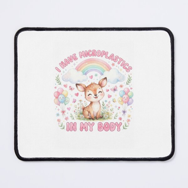 Item preview, Deer I have microplastics in my body microplastic funny gag adult humor novelty meme memes pet christmas birthday designed and sold by CheeseBlueprint.