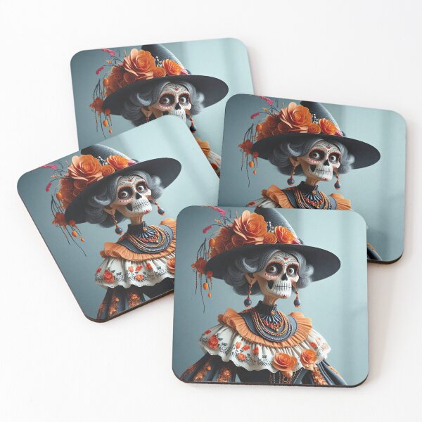 Item preview, Old Fart dressed up for Día de los Muertos designed and sold by Colin Bentham.