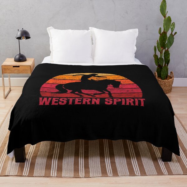 Item preview, Vintage Sunset Vintage Sunset Western Spirit Cowboy Riding HorseCowboy Riding Horse designed and sold by chaaval.