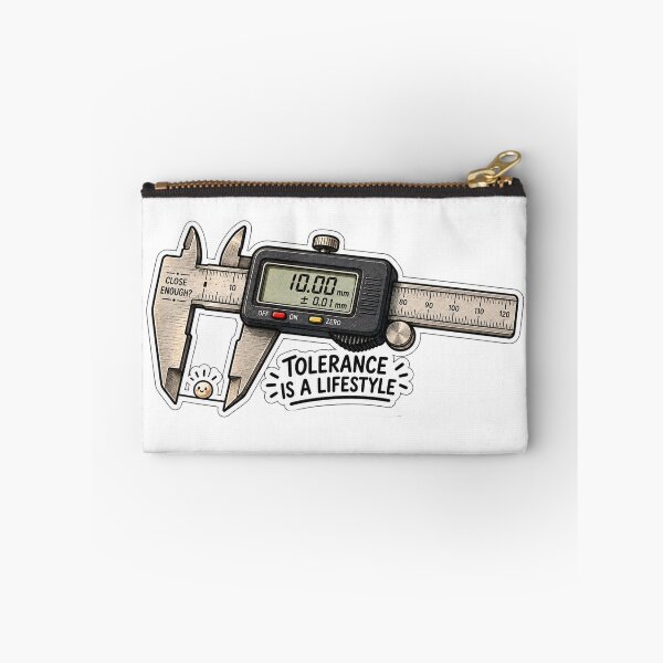 Item preview, Tolerance Is a Lifestyle – Engineer Caliper designed and sold by ChicClicker.
