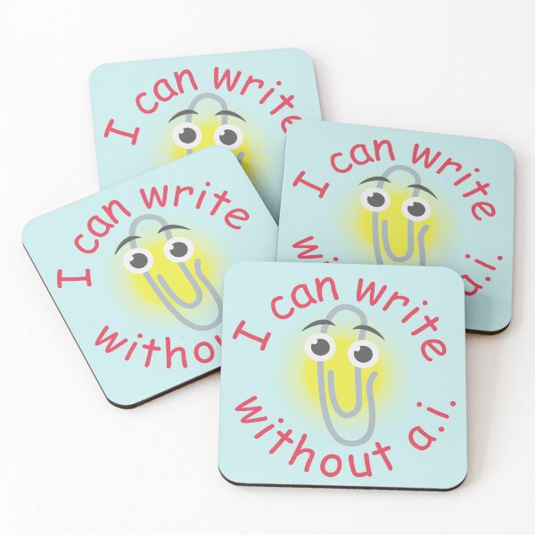 Item preview, i can write without ai  designed and sold by remerasnerdas.