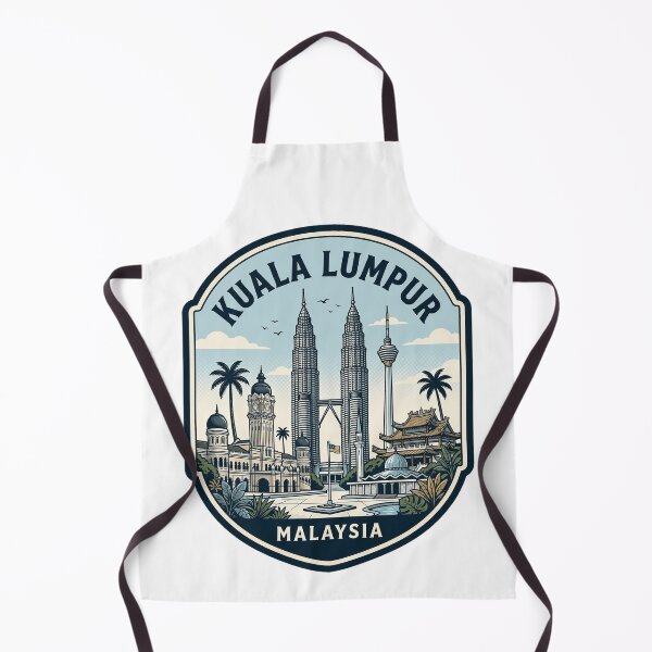 Item preview, Kuala Lumpur Malaysia Skyline Travel Badge designed and sold by k3rstman1.