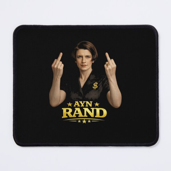 Item preview, Ayn Rand Flipping The Bird Vintage Classic designed and sold by korymorsevv.
