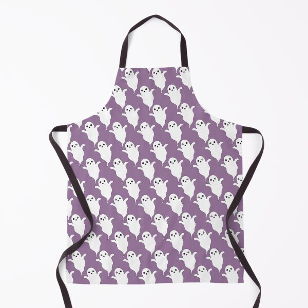 Item preview, Purple Ghosts Halloween Pattern, Dusty Purple Flying Scary Ghosts Design, Spooky Creepy Halloween designed and sold by bestggraphico.