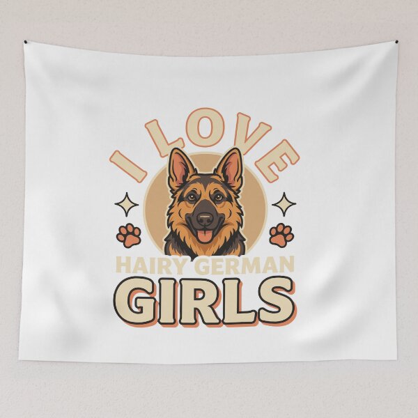 Item preview,      i love hairy german girls designed and sold by beoldfashioned.