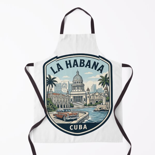 Item preview, Emblema del cartel de viaje vintage de La Habana Cuba designed and sold by k3rstman1.