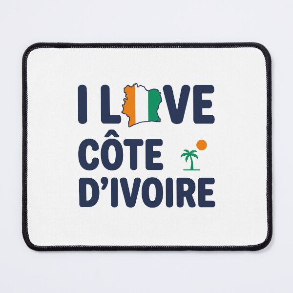 Item preview, I Love Côte d'Ivoire Ivory Coast Ivorian designed and sold by crouchingpixel.