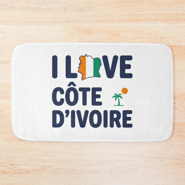 Item preview, I Love Côte d'Ivoire Ivory Coast Ivorian designed and sold by crouchingpixel.