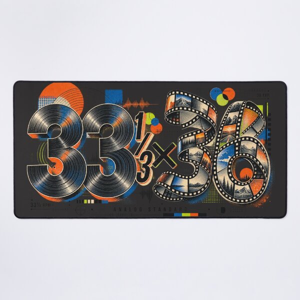 Item preview, 33⅓ × 36 – Analog Standard Vinyl & Film designed and sold by Golden Era Studio.