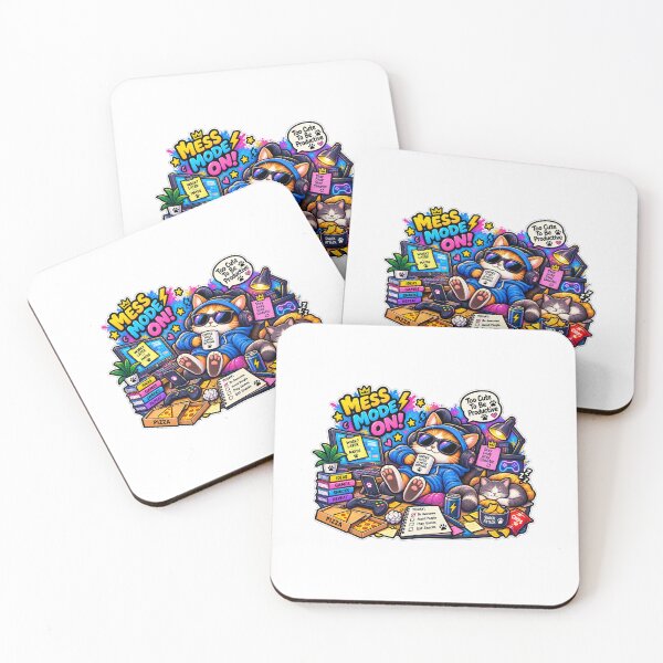 Item preview, Chaos Cat Work-from-Home designed and sold by MohamedAbozaid1.