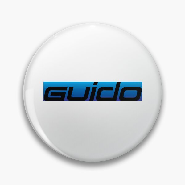 Item preview, Guido Futuristic Blue Gradient Logo designed and sold by jrodriguep.