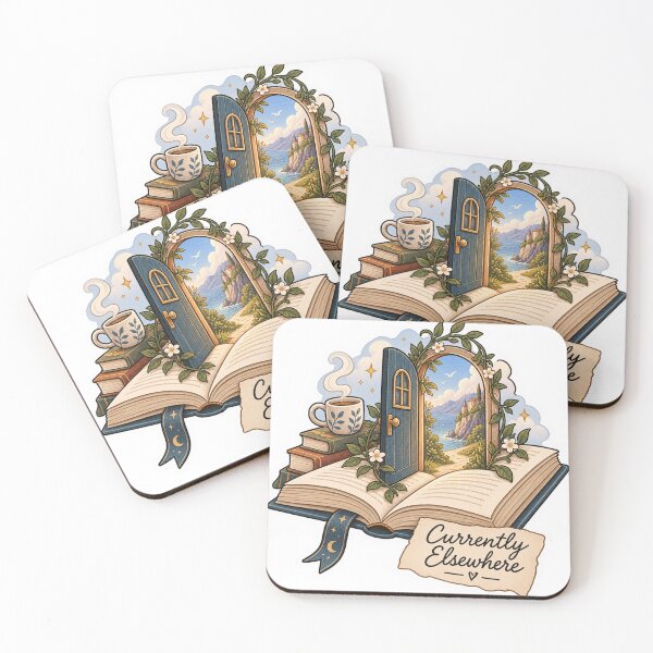 Item preview, Currently Elsewhere – Magical Book Portal designed and sold by ChicClicker.