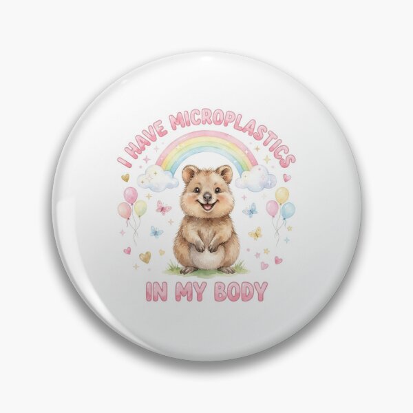 Item preview, Quokka I have microplastics in my body microplastic funny gag adult humor novelty meme memes pet christmas birthday designed and sold by CheeseBlueprint.