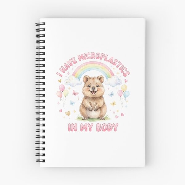 Item preview, Quokka I have microplastics in my body microplastic funny gag adult humor novelty meme memes pet christmas birthday designed and sold by CheeseBlueprint.