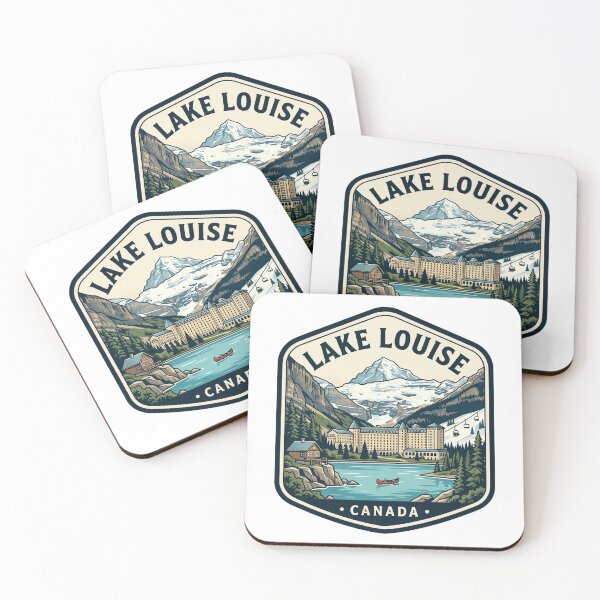 Item preview, Lake Louise Canada Vintage Mountain Travel Badge designed and sold by k3rstman1.