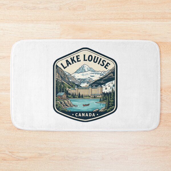 Item preview, Lake Louise Canada Vintage Mountain Travel Badge designed and sold by k3rstman1.