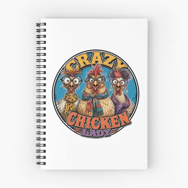Item preview, Crazy Chicken Lady Squad - Strutting With Fabulous Attitude designed and sold by Wilcox PhotoArt.