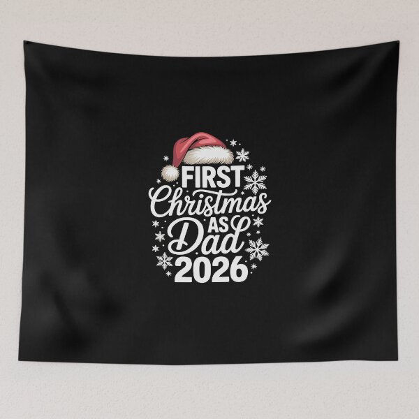 Item preview, FIRST Christmas AS Dad 2026 designed and sold by jkrphoto.