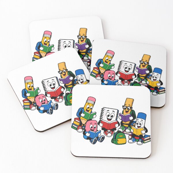 Item preview, Reading School Supplies Cute Back to School Book Club T-shirt Sticker designed and sold by Sunday.Supply.