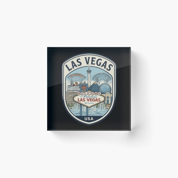 Item preview, Vintage Las Vegas Nevada Travel Badge designed and sold by k3rstman1.