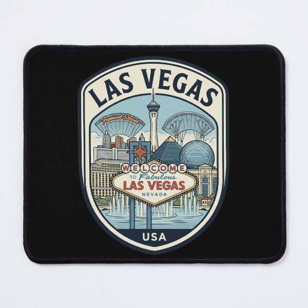 Item preview, Vintage Las Vegas Nevada Travel Badge designed and sold by k3rstman1.