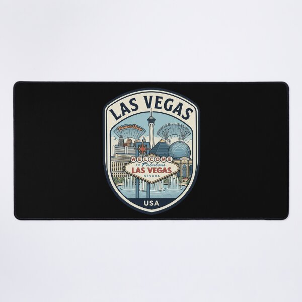 Item preview, Vintage Las Vegas Nevada Travel Badge designed and sold by k3rstman1.