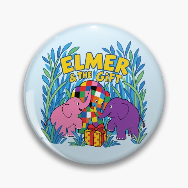 Item preview, Elmer and the Gift Colorful Friendship designed and sold by HappyToons Shop.