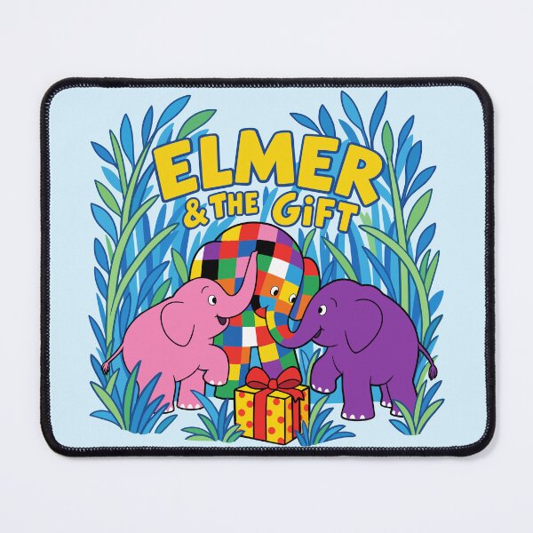 Item preview, Elmer and the Gift Colorful Friendship designed and sold by HappyToons Shop.