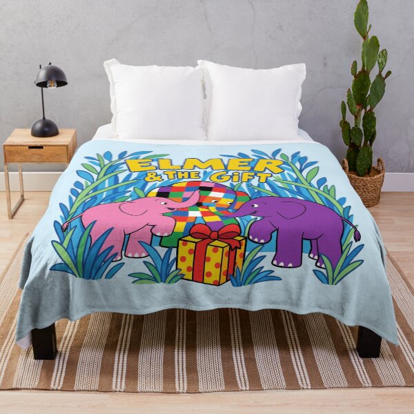 Item preview, Elmer and the Gift Colorful Friendship designed and sold by HappyToons Shop.