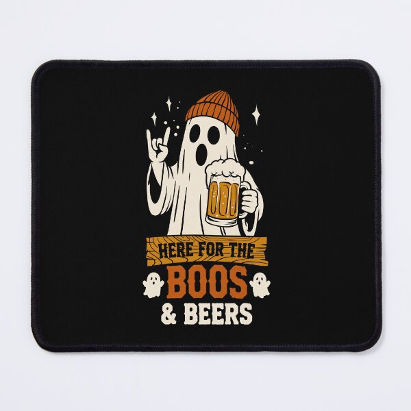 Item preview, Here for the Boos & Beers Halloween Ghost Drinking Beer T-Shirt Design designed and sold by phsycartwork.