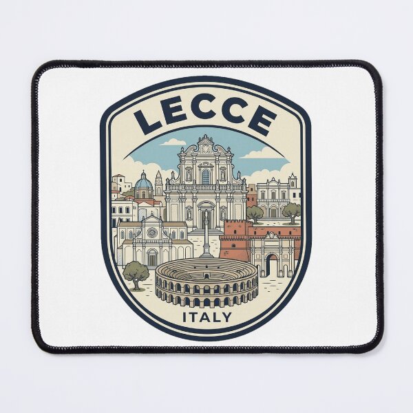 Item preview, Lecce Italy Vintage Travel Badge Illustration designed and sold by k3rstman1.