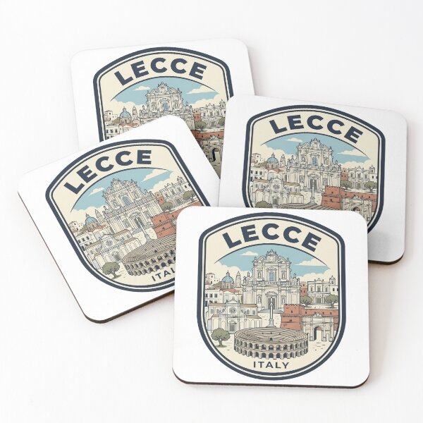 Item preview, Lecce Italy Vintage Travel Badge Illustration designed and sold by k3rstman1.