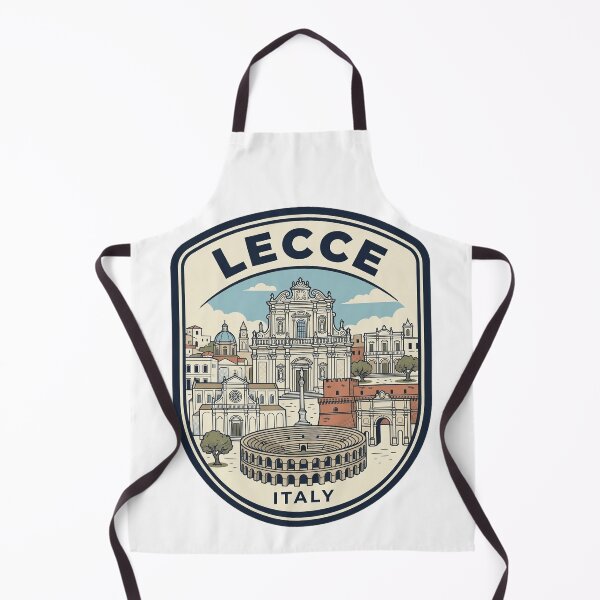 Item preview, Lecce Italy Vintage Travel Badge Illustration designed and sold by k3rstman1.