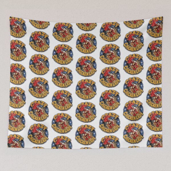 Item preview, Crazy Chicken Lady  - Funny Chicken designed and sold by Wilcox PhotoArt.