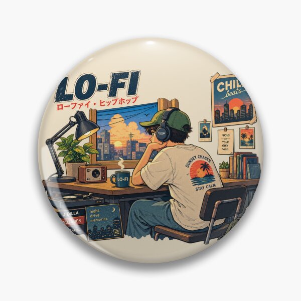 Item preview, Lo-Fi Sunset Chaser designed and sold by lungpleecha.