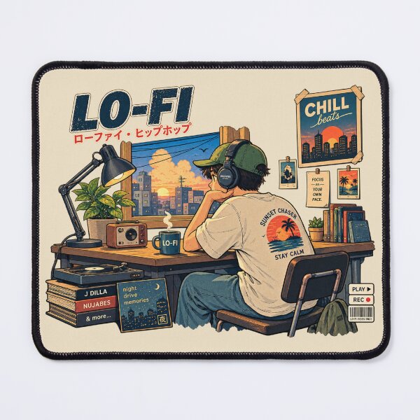 Item preview, Lo-Fi Sunset Chaser designed and sold by lungpleecha.