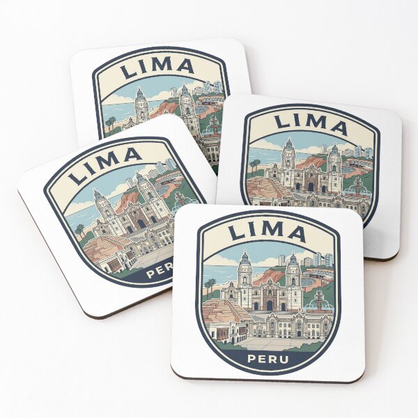 Item preview, Lima Peru Vintage Travel Badge designed and sold by k3rstman1.