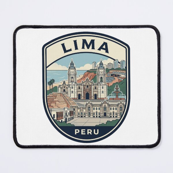Item preview, Lima Peru Vintage Travel Badge designed and sold by k3rstman1.