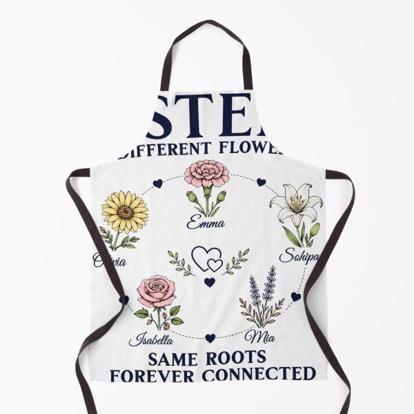 Item preview, Sisters Different Flowers Same Roots Gardening Nature designed and sold by TeeVerse27.
